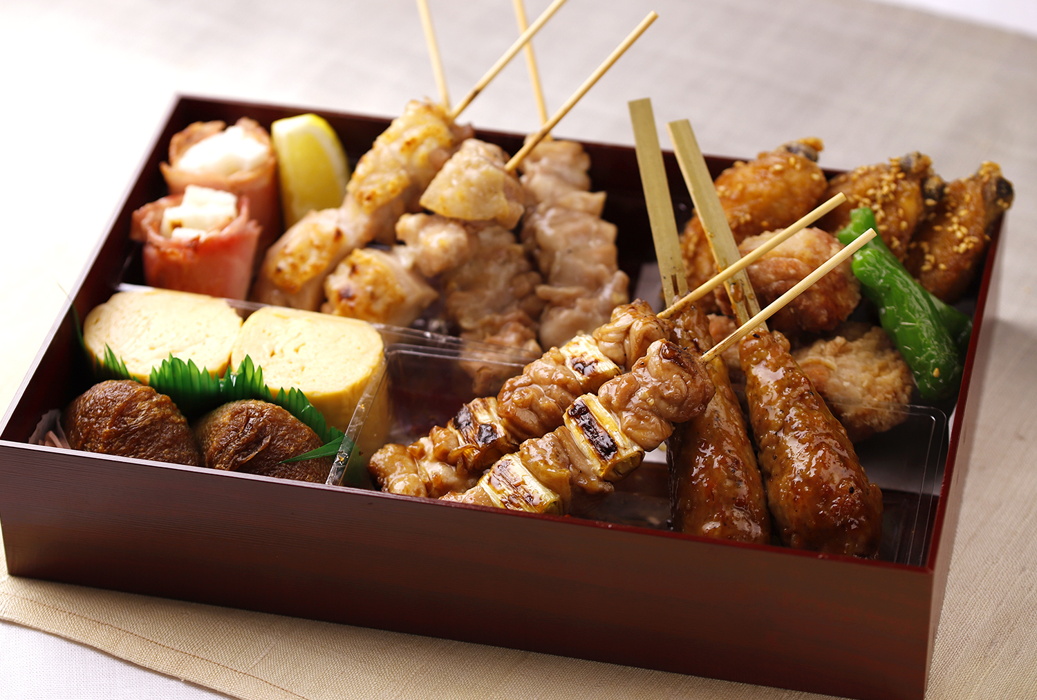 炭火串焼き盛り合わせ